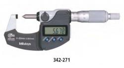 Mitutoyo DIGIMATIC quick mikrométer hullámmagasság méréshez 0-20 mm 342-271-30 (342-271-30)