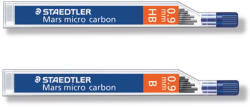 STAEDTLER Mine creion mecanic 0, 9mm, 12 buc/set, STAEDTLER Mars Micro Carbon