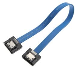 Akasa Cablu Akasa SATA3 Proslim 15cm, blue, AK-CBSA05-15BL