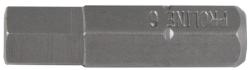 PROLINE Varfuri negative 1/4" / 25mm - 5mm, 10/set (10605) - electrostate Set capete bit, chei tubulare
