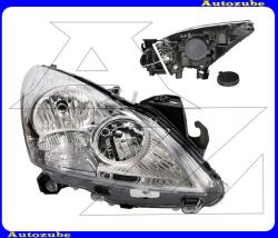 PEUGEOT 5008/1 2009.09-2016.11 Fényszóró jobb "2013.10. -ig" (2xH7/HP24W) nappali fénnyel (motor nélkül) TYC 20-14145-15-2