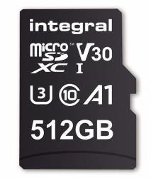 Integral microSDXC Ultima Pro 512GB V30/UHS-I/U3 INMSDX512G-100/80V30