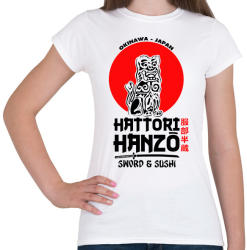printfashion Hattori Hanzo - Női póló - Fehér (1461334)