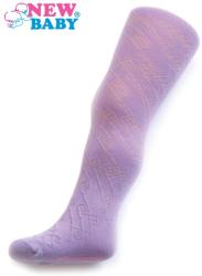 NEW BABY Gyerek jacquard harisnyanadrág New Baby lila - pindurka - 2 190 Ft