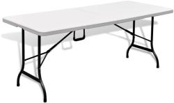 vidaXL Összecsukható asztal 180 cm (41567)