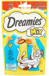 Recompensa pentru pisici Dreamies Mix cu somon si cascaval 60 g