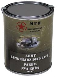 MFH Vopsea army, NVA verde mat, 1 litru