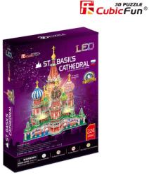 CubicFun Catedrala Sf Vasile 3D - 224 piese (L519H)