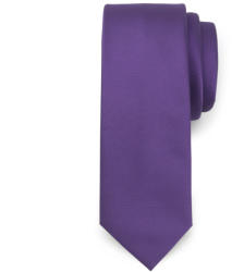 Willsoor Cravată îngustă în culoarea violet 10777