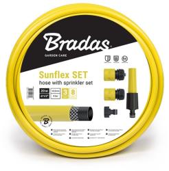 Bradas SUNFLEX 1/2" 20 m locsolótömlő készlet sárga (WMS1220SET)