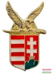  Kitűző - turulos magyar címer 15 mm