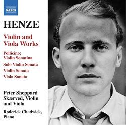 Henze, H. W Violin And Viola Works