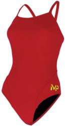 Michael Phelps Costum de baie de damă michael phelps solid mid back red 20 Costum de baie dama