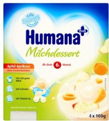 Humana Alma-sárgabarack ízű tejdesszert 4x100g