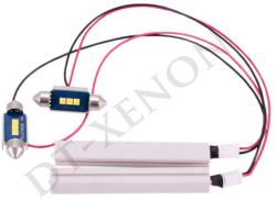 HyperColor Audi Skoda VW 5000K Canbus LED-es rendszámtábla világítás készlet