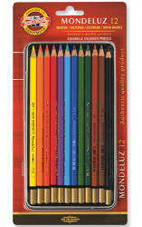 ICO ICO: Koh-I-Noor Mondeluz 3722 Aquarell színes ceruza készlet 12db (7140091005-230700) - jatekshop