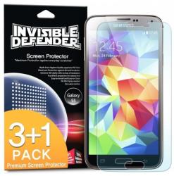 Ringke Folie protectie Samsung Galaxy S5 Ringke Invisible Screen Defender. Set 3 bucati, 2+1 GRATIS