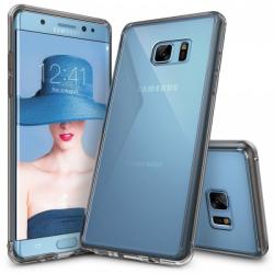 Ringke Husa Samsung Galaxy Note 7 Fan Edition Ringke FUSION SMOKE BLACK + bonus folie Ringke Invisible Screen Defender