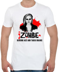 printfashion I ZOMBIE - Férfi póló - Fehér (1512145)