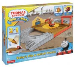 Mattel Fisher-Price Thomas and Friends The Train - Take-n-Play Portable Railway (BCX19)