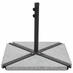 vidaXL 4 db háromszög alakú gránit napernyőtalp nehezék 60 kg (276269)