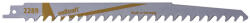 wolfcraft Szablyafűrészlap 2db HCS 15-190mm 218/239mm d=8.5mm (2289000)