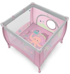 Baby Design Play UP Tarc pliabil 08 Pink 2019 - cu inele ajutatoare
