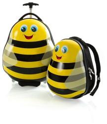 HEYS Méhecske ABS gyerekbőrönd szett