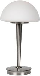 Lucide 17553/01/12 | Touch Lucide asztali lámpa 42cm érintőkapcsoló 1x E14 szatén króm, opál (17553/01/12)