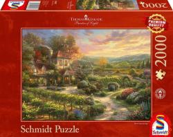Schmidt Spiele In the Vineyards, Kinkade 2000 db-os (59629)