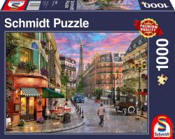 Schmidt Spiele Street to the Eiffel Tower 1000 db-os (58387)