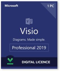 Microsoft Visio Professional 2019 ENG D87-07432