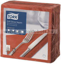 Tork 477601 Tork Soft Dinner szalvéta Terrakotta (477601)