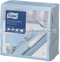 Tork 477913 Tork Soft Dinner szalvéta Világoskék (477913)