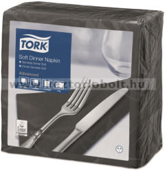 Tork 477675 Tork Soft Dinner szalvéta Fekete (477675)