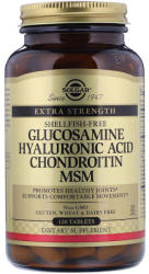 Solgar Glucosamine Hyaluronic Acid Chondroitin Msm 120 tabletta