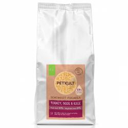 PETKULT Adult Talie Mica cu curcan caprioara si orez 5kg