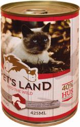 Pet's Land Cat Beef's liver & Lamb with apple 415 g