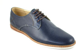 Ellion Pantofi barbati casual din piele naturala bleumarin - 213BL