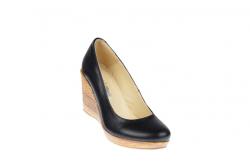 Rovi Design Pantofi dama, casual, din piele naturala box, platforme de 7 cm - MARA P3550N