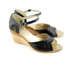 Rovi Design Sandale dama cu platforma din piele naturala S54N - ciucaleti