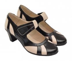 Rovi Design Pantofi dama casual din piele naturala foarte comozi - P13NBEJ - ciucaleti
