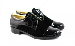 Rovi Design Pantofi dama casual din piele naturala - P10LACN - ciucaleti