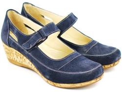 Rovi Design Pantofi dama casual bleumarin, foarte comozi - P9154VELBL - ciucaleti