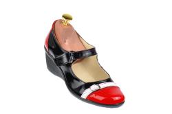 Rovi Design Pantofi dama casual din piele naturala cu platforme de 5 cm - P60RAN - ciucaleti