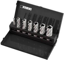 FERVI Set 6 carote HSS pentru masina de gaurit cu talpa magnetica F011/6