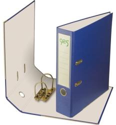 Biblioraft A4, PP, 75 mm, albastru