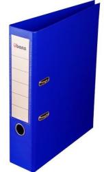 Ubers Biblioraft A4 übers, plastifiat, 75 mm, albastru