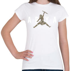 printfashion Arya Air (Camo#1) - Női póló - Fehér (1537809)