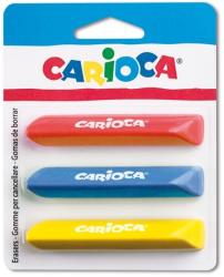 CARIOCA Set guma de sters Carioca, 3 buc